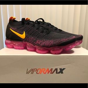 Nike Vapormax Flyknit 2 Pink Blast Mens